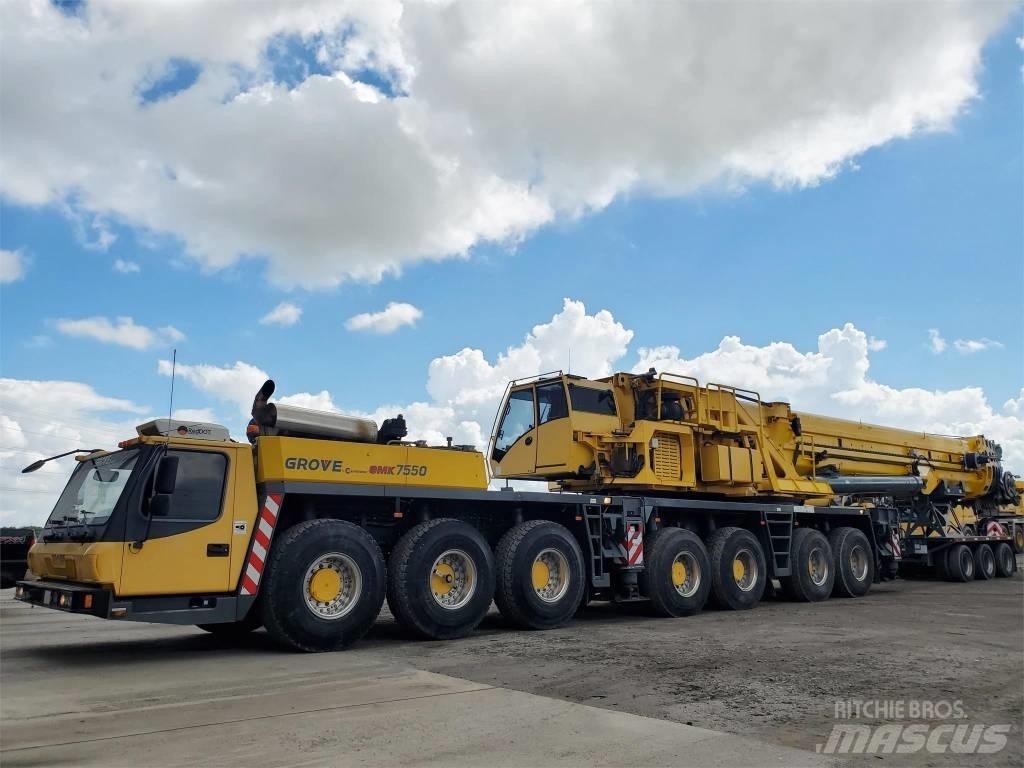 Grove GMK 7550 автокрани