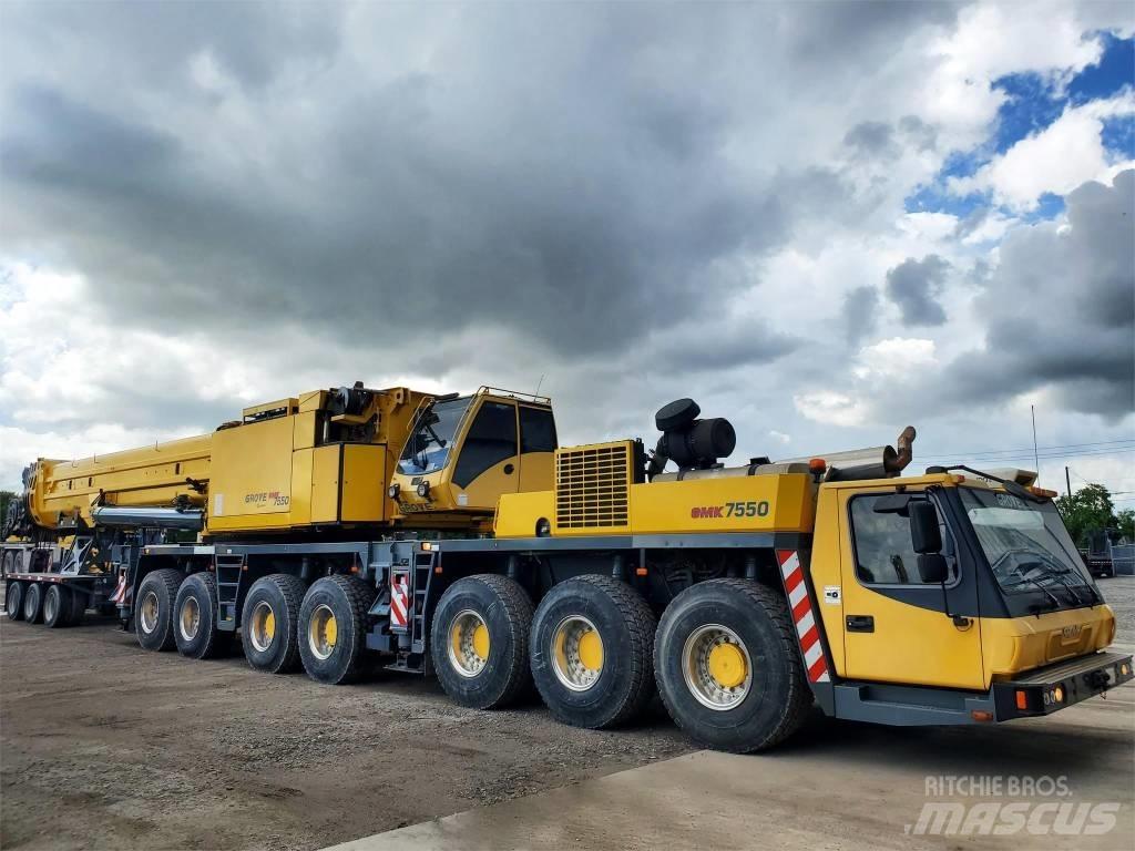 Grove GMK 7550 автокрани