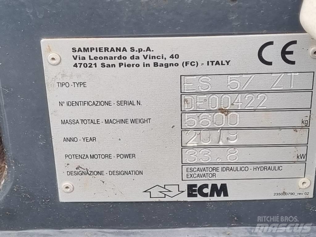 ECM ES 57 ZT Міні-екскаватори < 7т