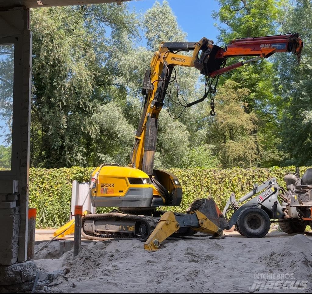 Brokk 500 Екскаватори для знесення споруд