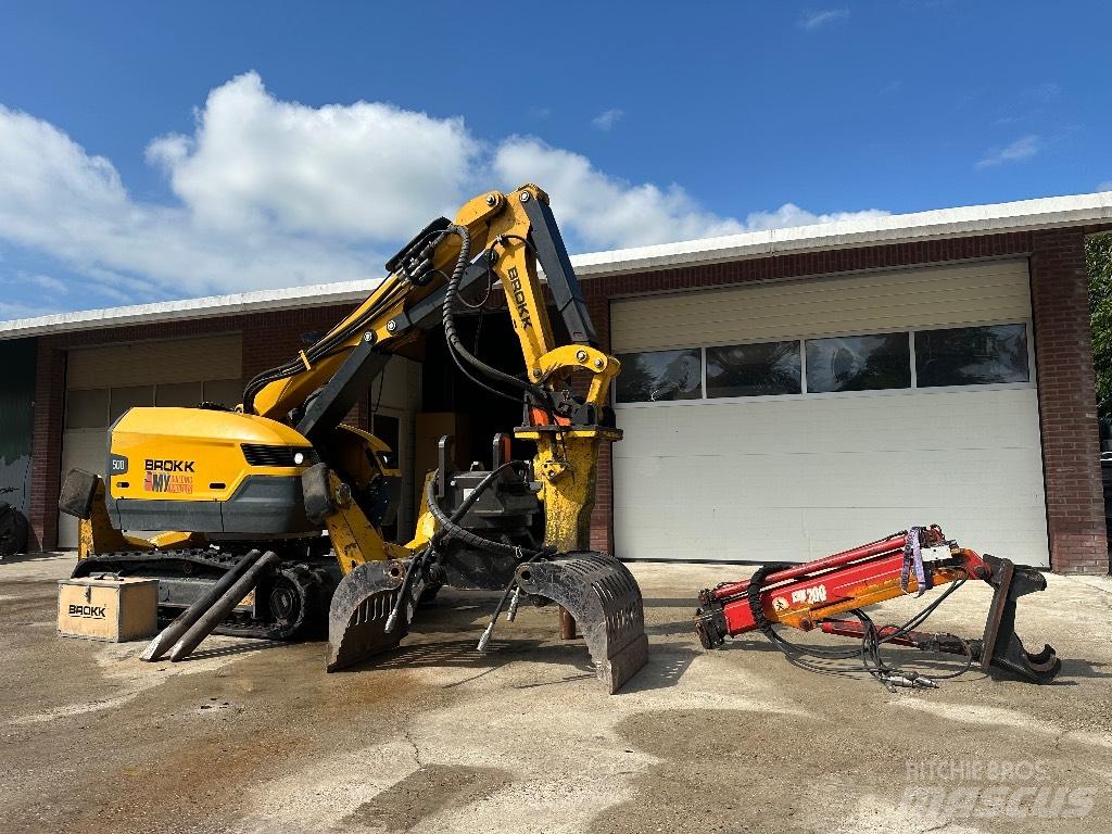 Brokk 500 Екскаватори для знесення споруд