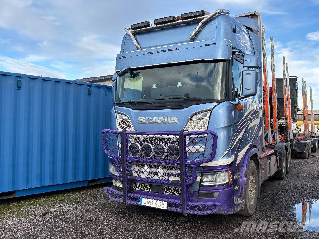 Scania R730B6X4NB Лісовози