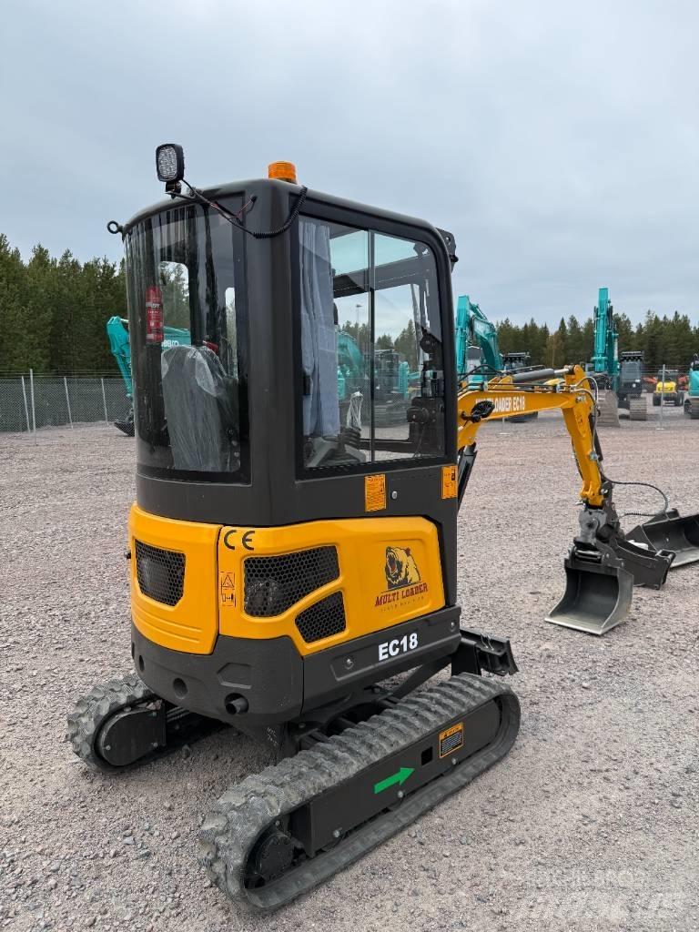 Multiloader EC 18 Міні-екскаватори < 7т