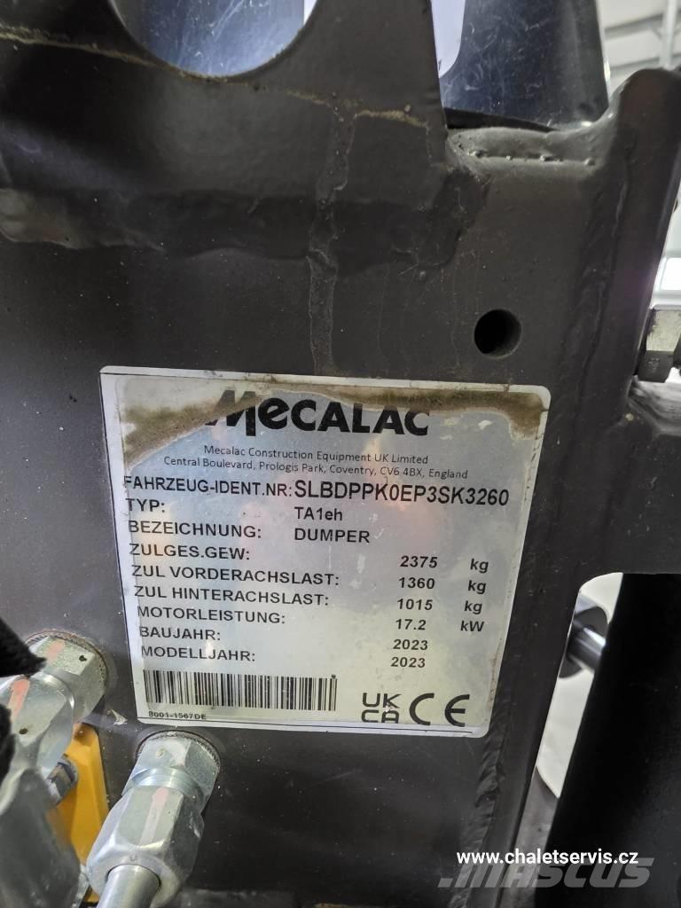 Mecalac TA 1 EH Міні самоскиди