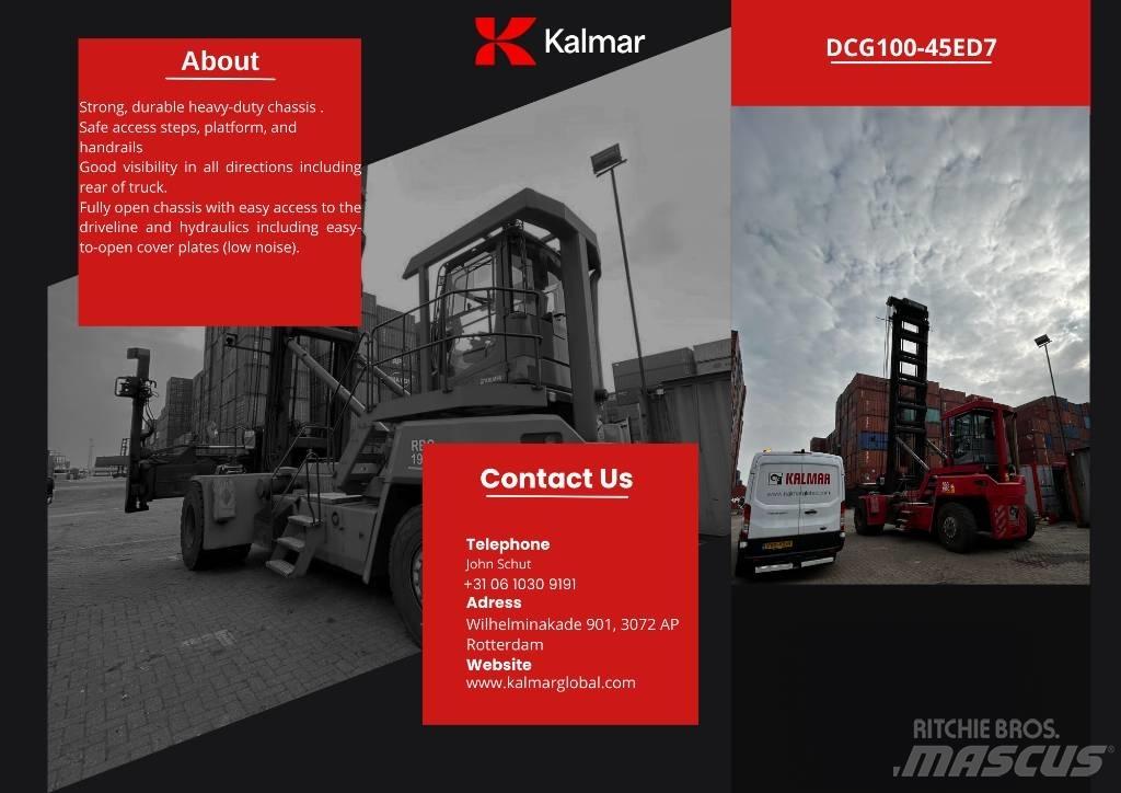 Kalmar DCG 100-45ED7 Навантажувачі для контейнерів