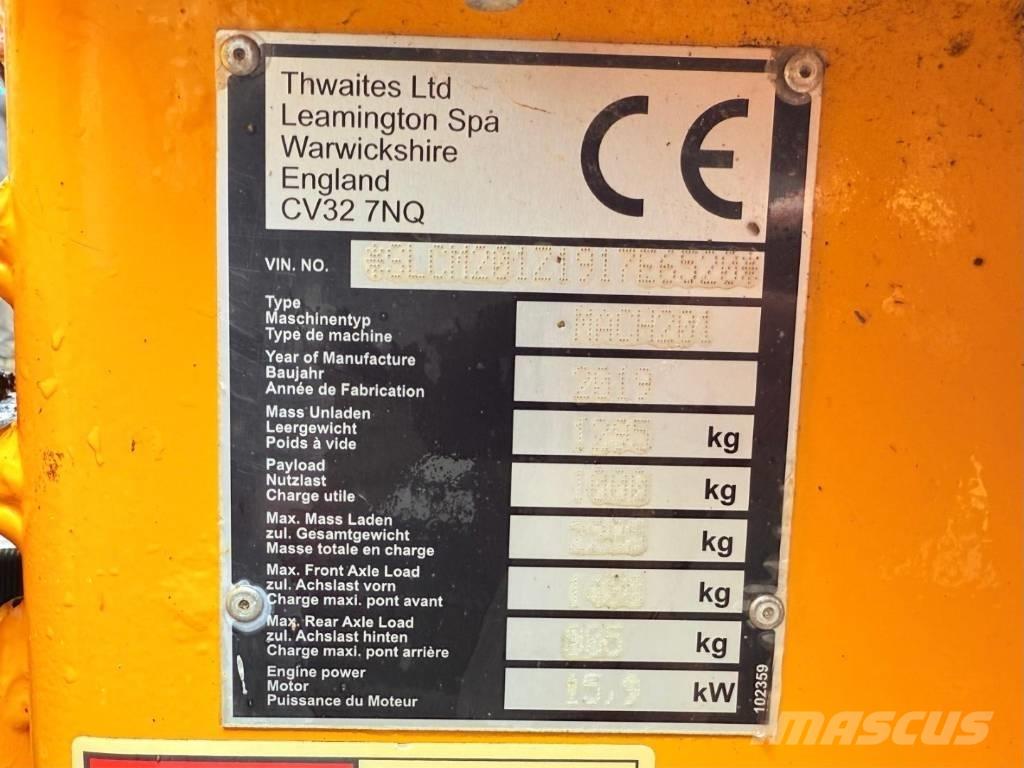 Thwaites Mach 201 Міні самоскиди