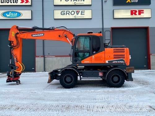 Doosan DX170W-5 Колісні екскаватори