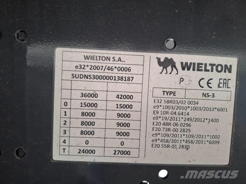 Wielton NS3K Тентовані напівпричепи