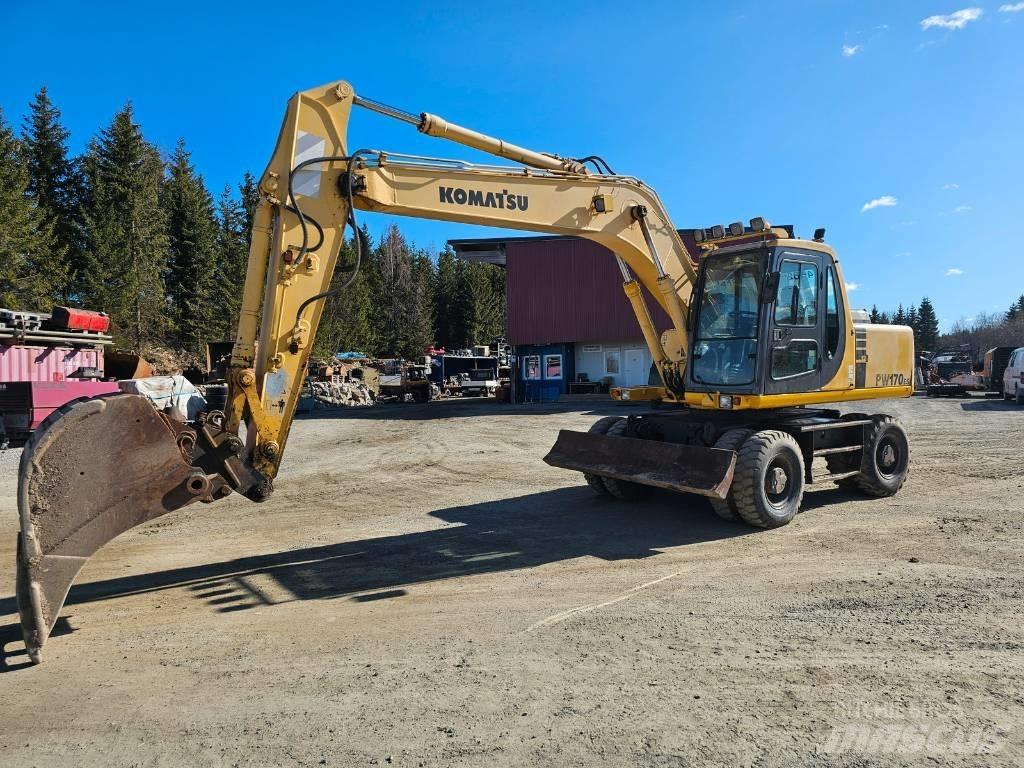 Komatsu PW 170-6 Колісні екскаватори