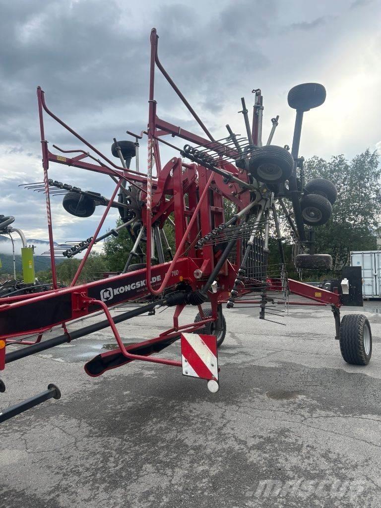 Kongskilde R+760 Граблі і сінозворушувачі