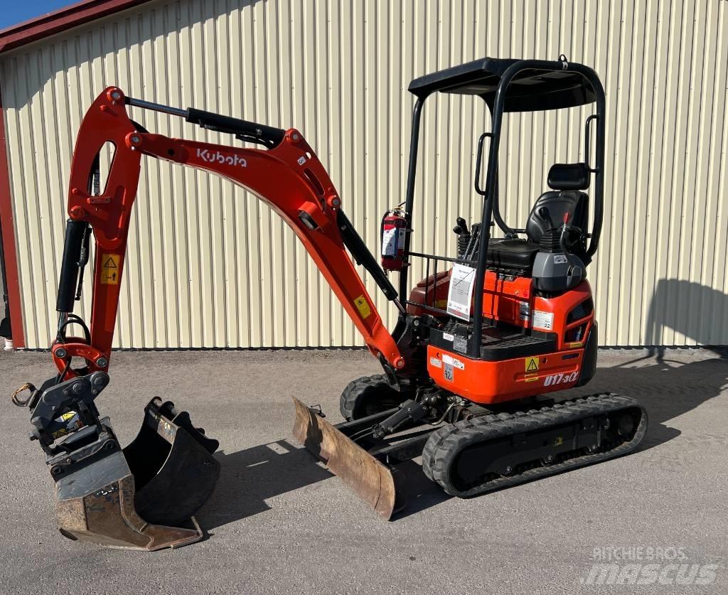 Kubota U 17-3 Міні-екскаватори < 7т