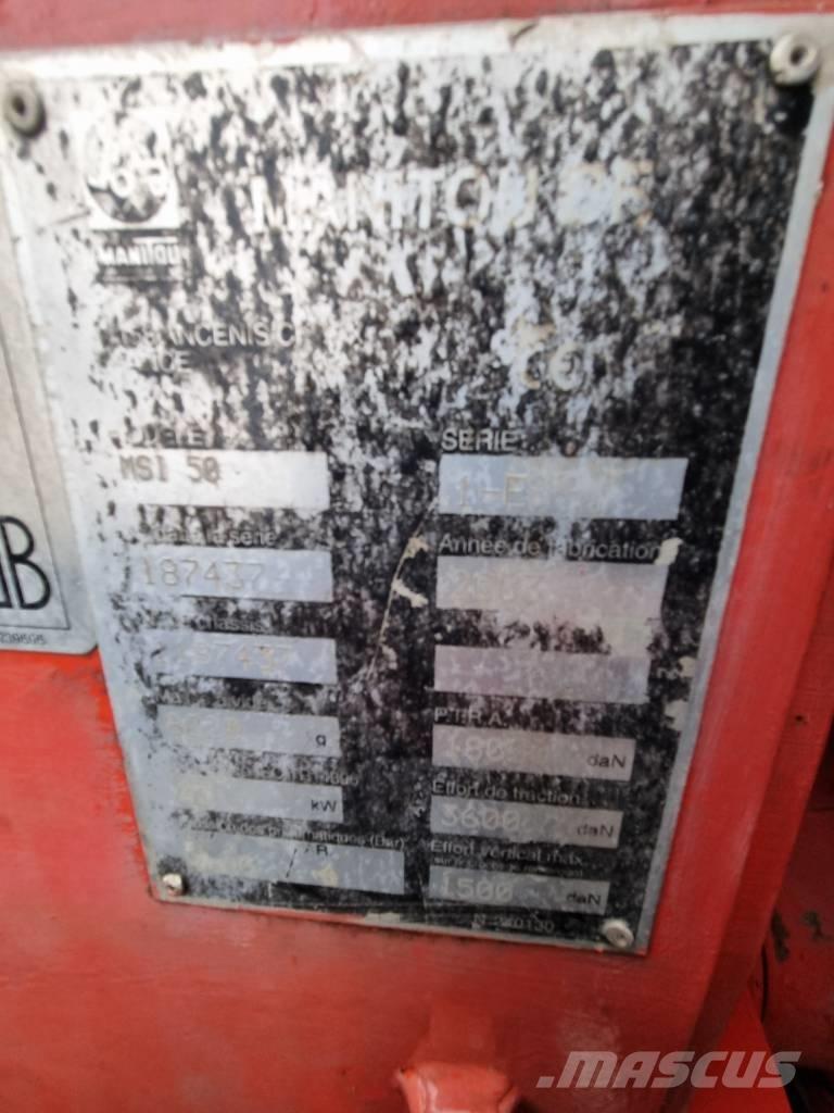 Manitou MSI 50 Навантажувачі підвищеної прохідності