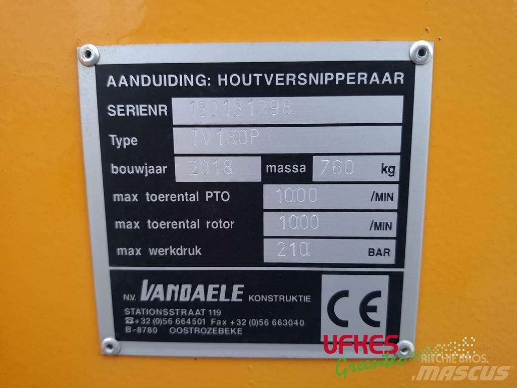 Vandaele TV 180P Подрібнювачі деревини