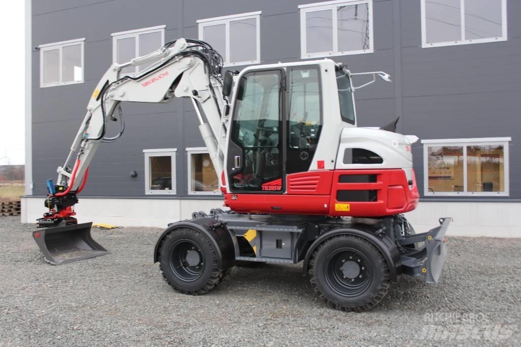Takeuchi TB395W Колісні екскаватори