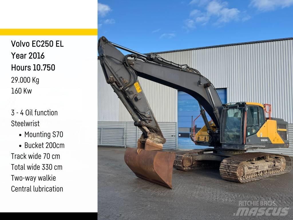 Volvo EC 250 EL Гусеничні екскаватори