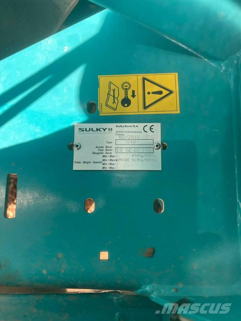 Sulky X40+ Розсіювачі гною