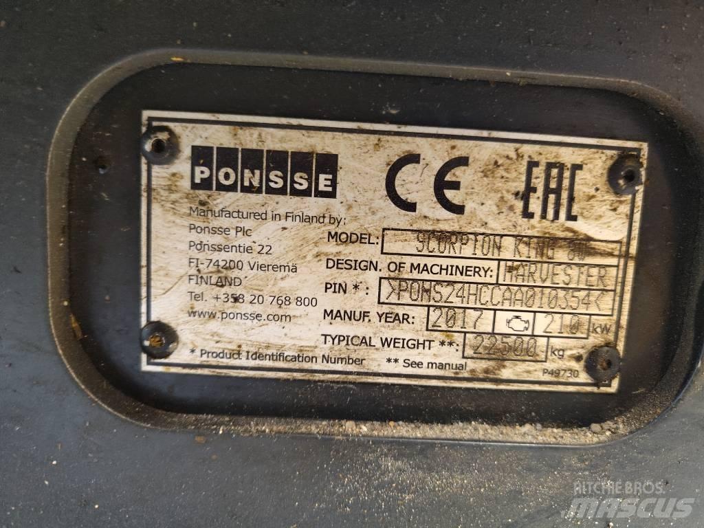 Ponsse Scorpion King Харвестери