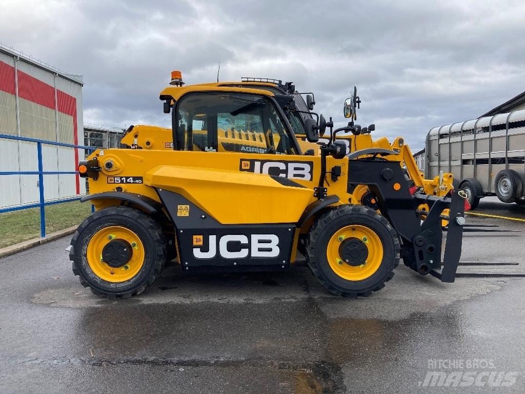 JCB 514-40 Agri Телескопічний навантажувач
