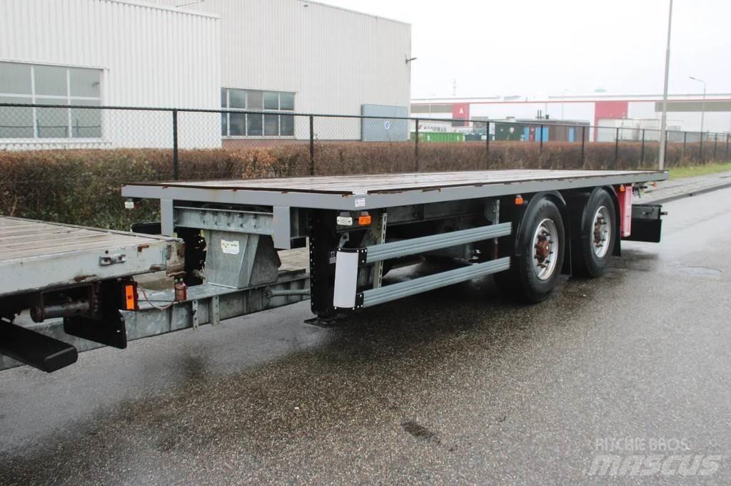 Samro 2 axle Причепи-платформи/бокове розвантаження