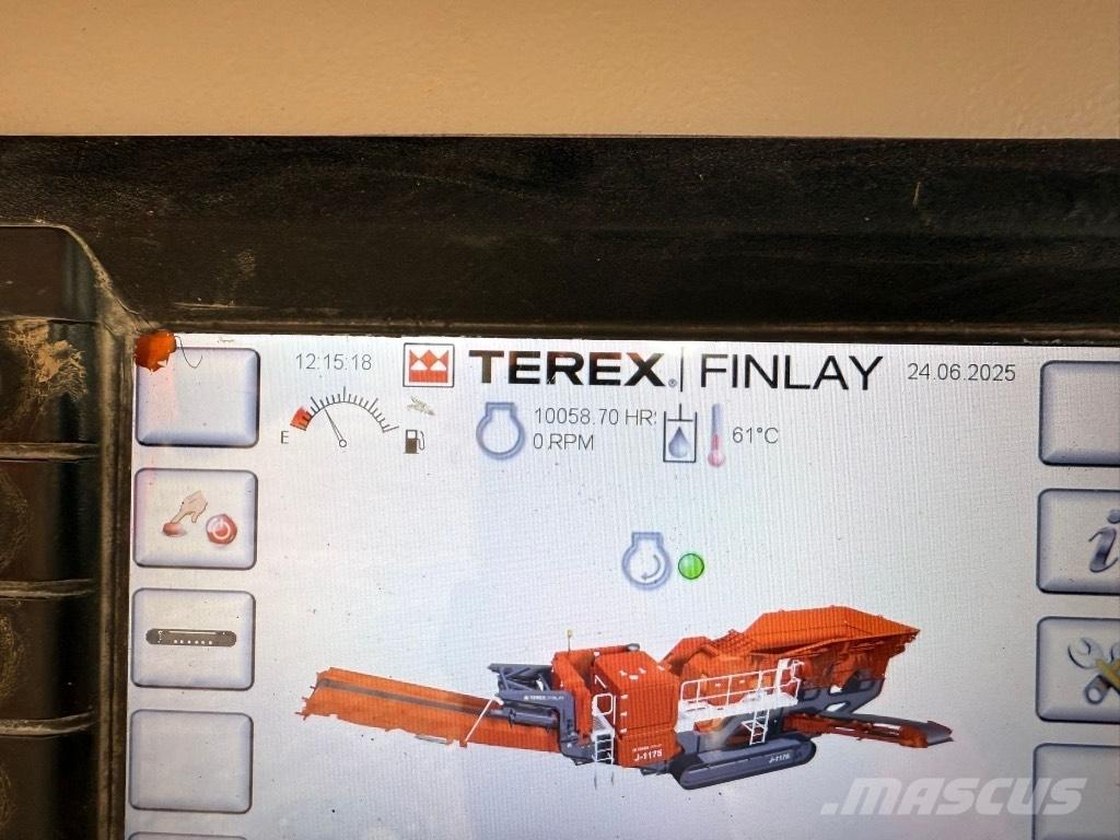 Terex Finlay J 1175 Мобільні дробарки