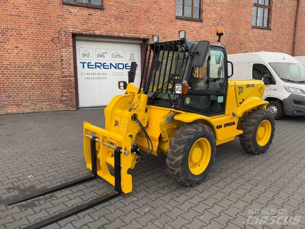 JCB 520-50 Телескопічні навантажувачі
