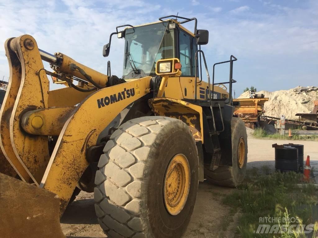 Komatsu WA500-6 Фронтальні навантажувачі