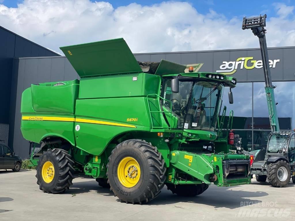 John Deere S670 4x4 Зернозбиральні комбайни