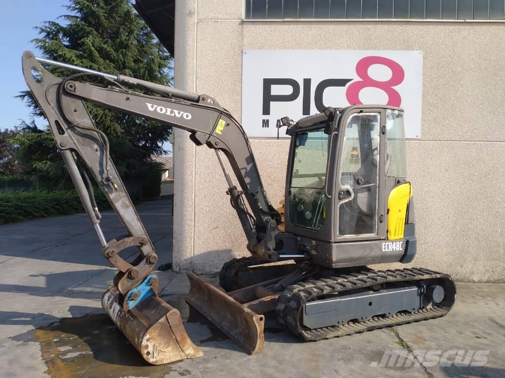 Volvo ECR 48 C Міні-екскаватори < 7т