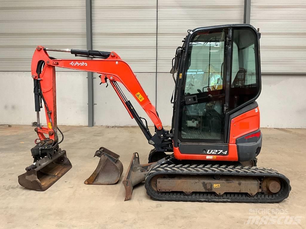 Kubota U 27-4 Міні-екскаватори < 7т