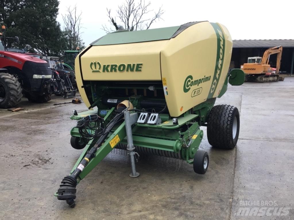 Krone Comprima f125 Рулонні прес-підбирачі