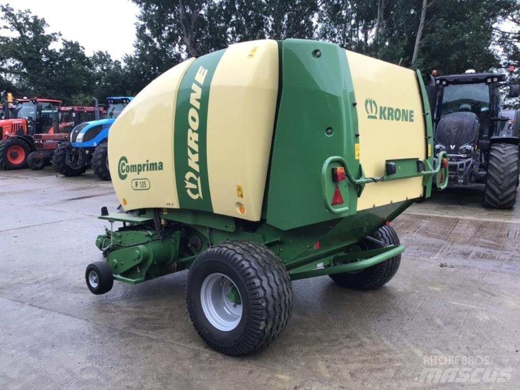 Krone Comprima f125 Рулонні прес-підбирачі
