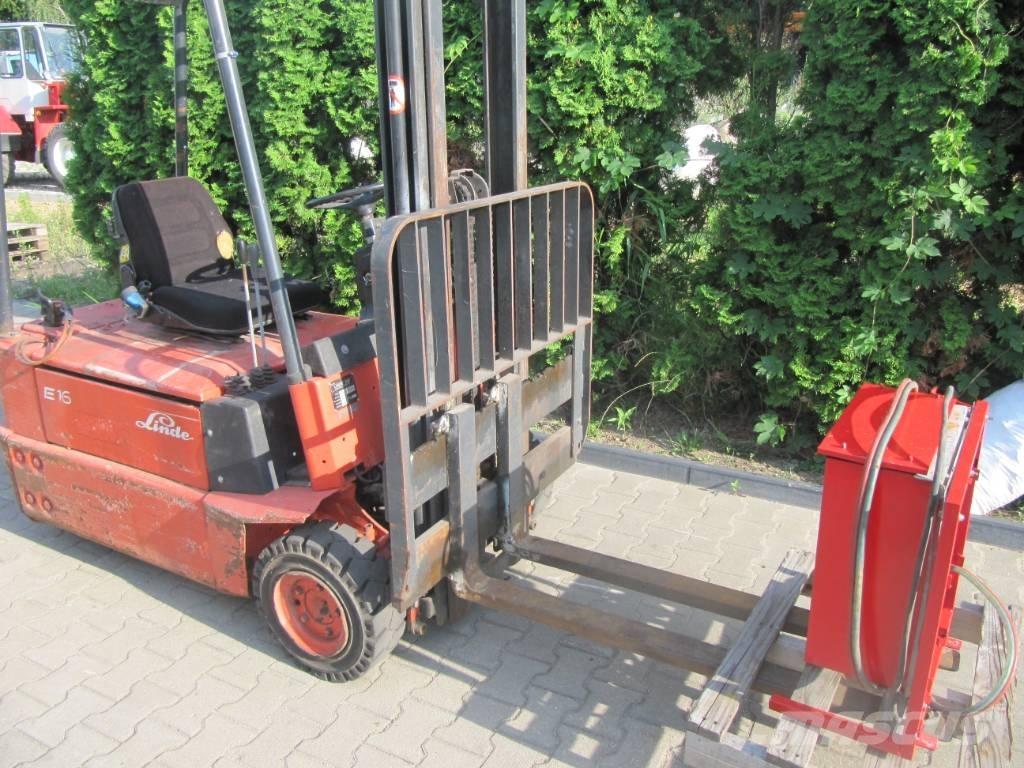 Linde E 16 Електронавантажувачі