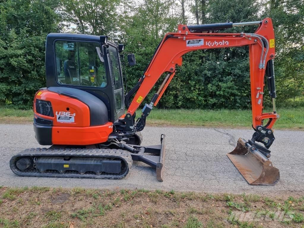 Kubota U 36-4 Міні-екскаватори < 7т