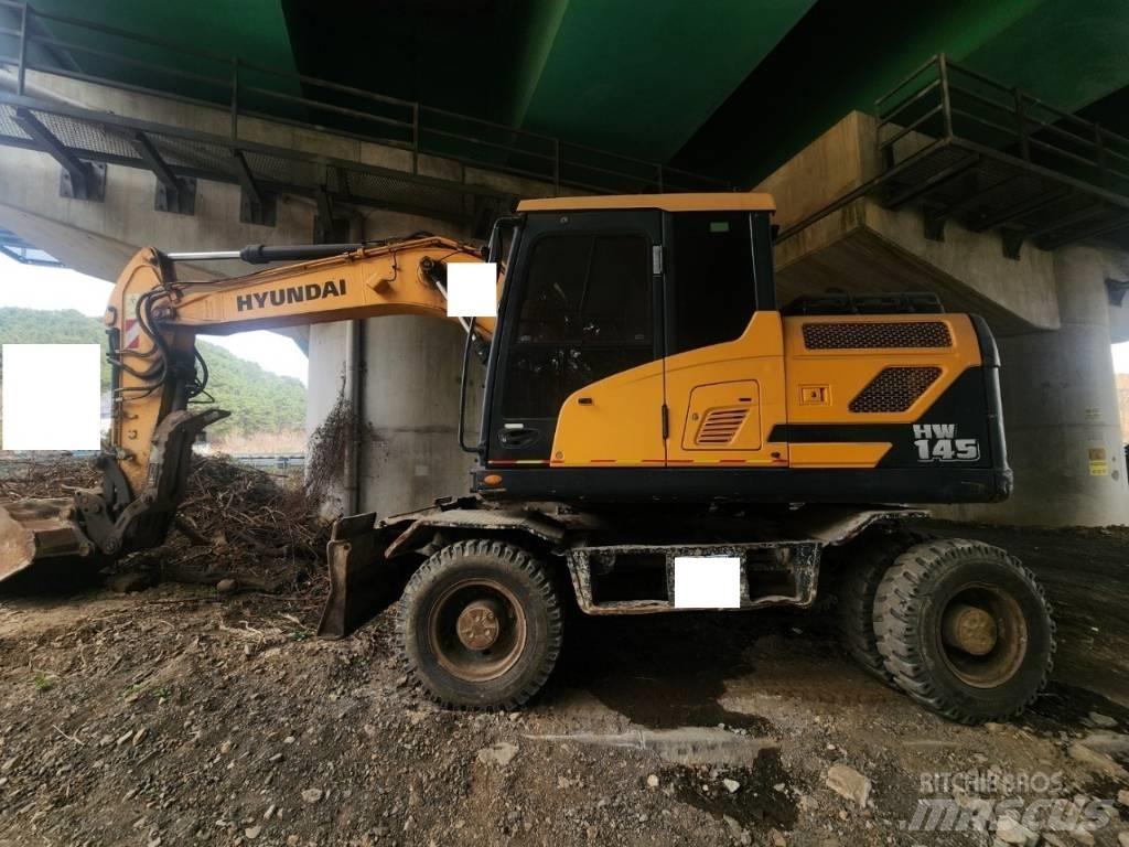 Hyundai HW 145 Колісні екскаватори