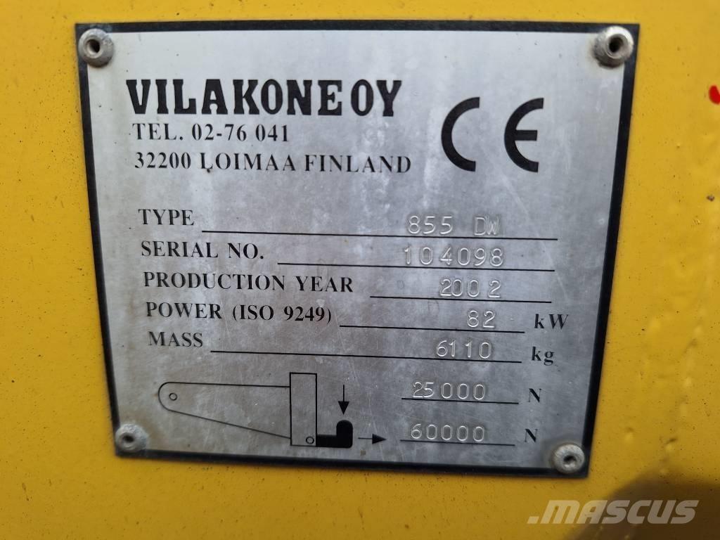 Wille 855 Фронтальні навантажувачі