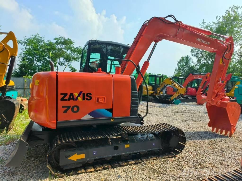Hitachi ZX 70 Міні-екскаватори < 7т