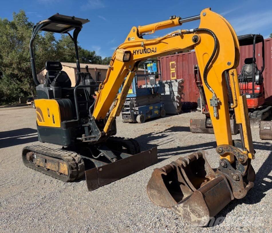 Hyundai R17-9 Міні-екскаватори < 7т