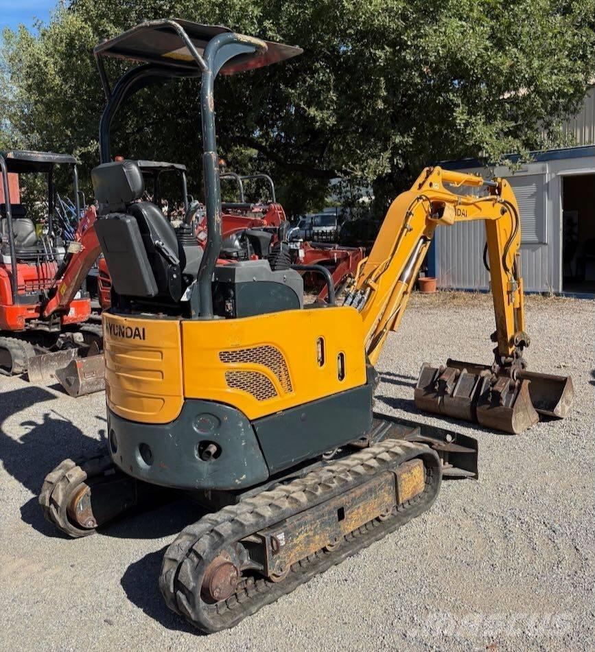 Hyundai R17-9 Міні-екскаватори < 7т