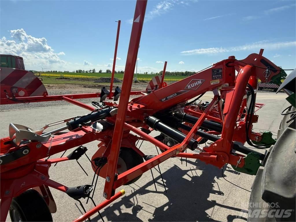 Kuhn GF 10803 Граблі і сінозворушувачі