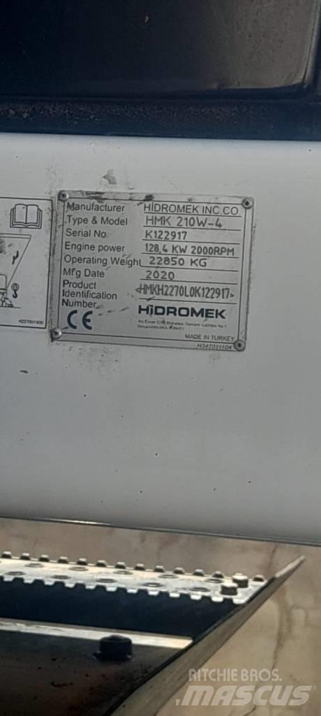 Hidromek HMK 210 W Колісні екскаватори