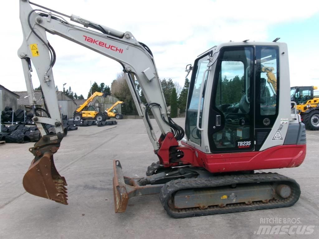 Takeuchi TB 235 Міні-екскаватори < 7т