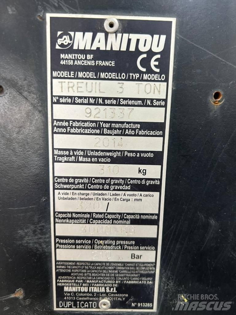 Manitou WINCH 3T Інше обладнання