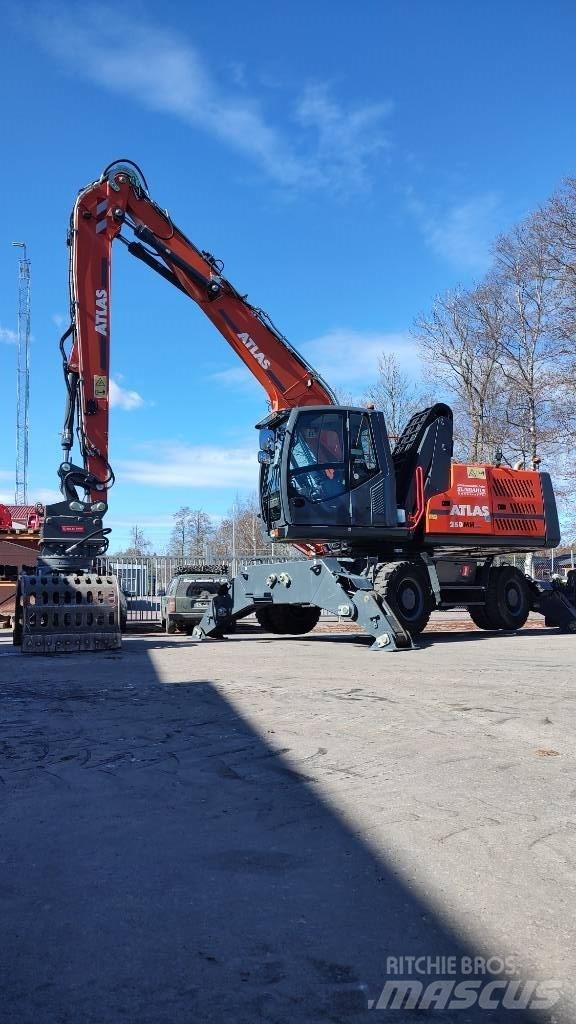 Atlas MH 250 Перевантажувачі металобрухту/промислові навантажувачі