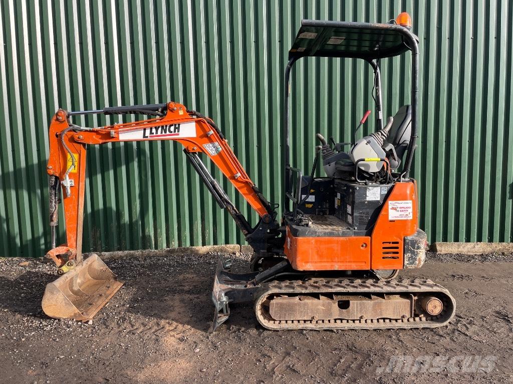Hitachi ZX 19 U-6 Міні-екскаватори < 7т