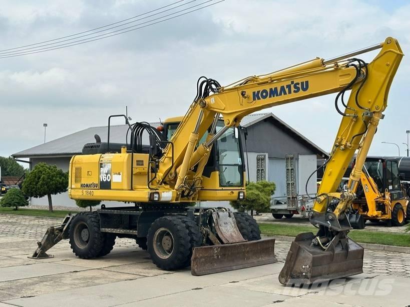 Komatsu PW 160-7E0 Колісні екскаватори