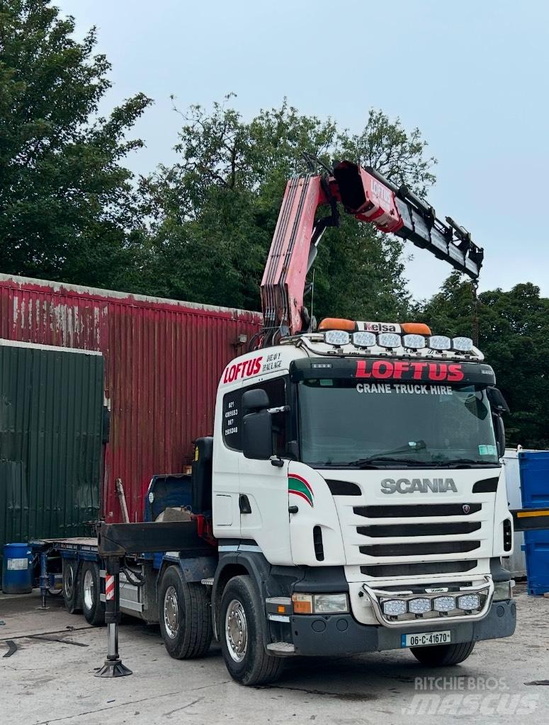 Scania R 420 Автокрани