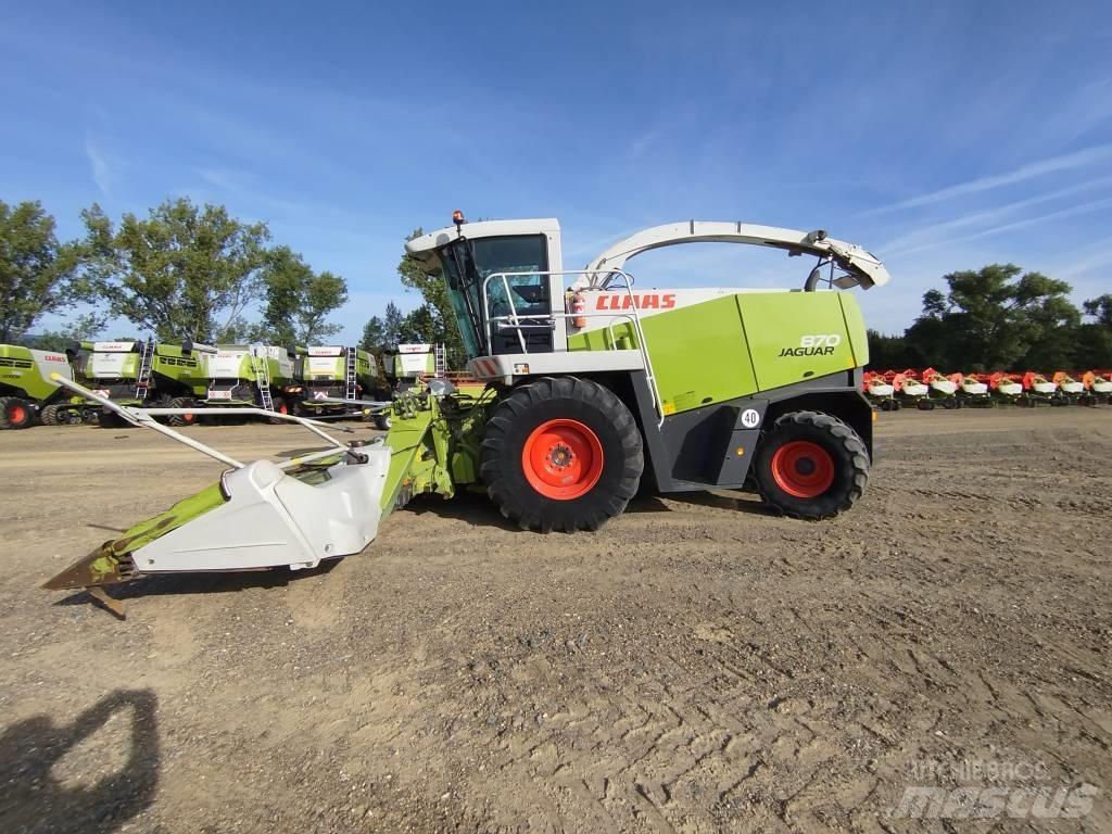 CLAAS Jaguar 870 Кормозбиральні комбайни