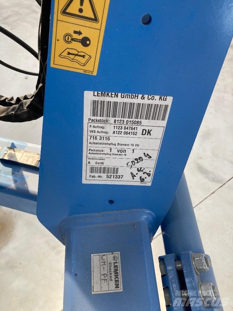 Lemken Diamant 16 Реверсивні плуги
