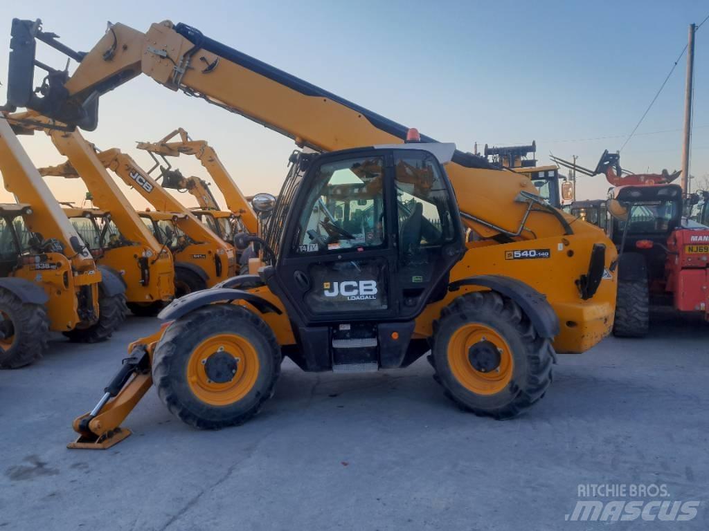 JCB 540-140 Телескопічні навантажувачі
