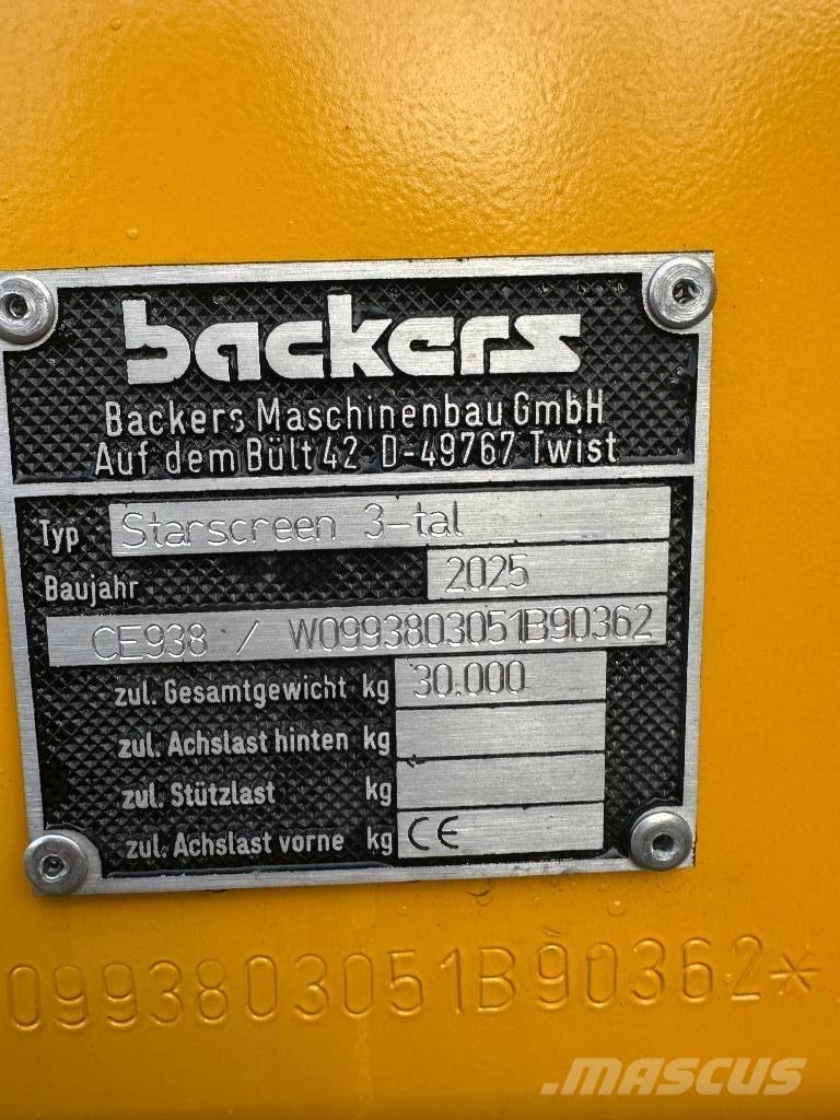 Backers 3-tal Мобільні грохоти